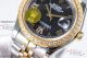N9 Factory 904L Rolex Datejust II 41mm Jubilee Watch - Black Face Diamond ETA 2836 Automatic (8)_th.jpg
